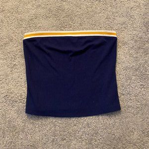 Navy Tube Top
